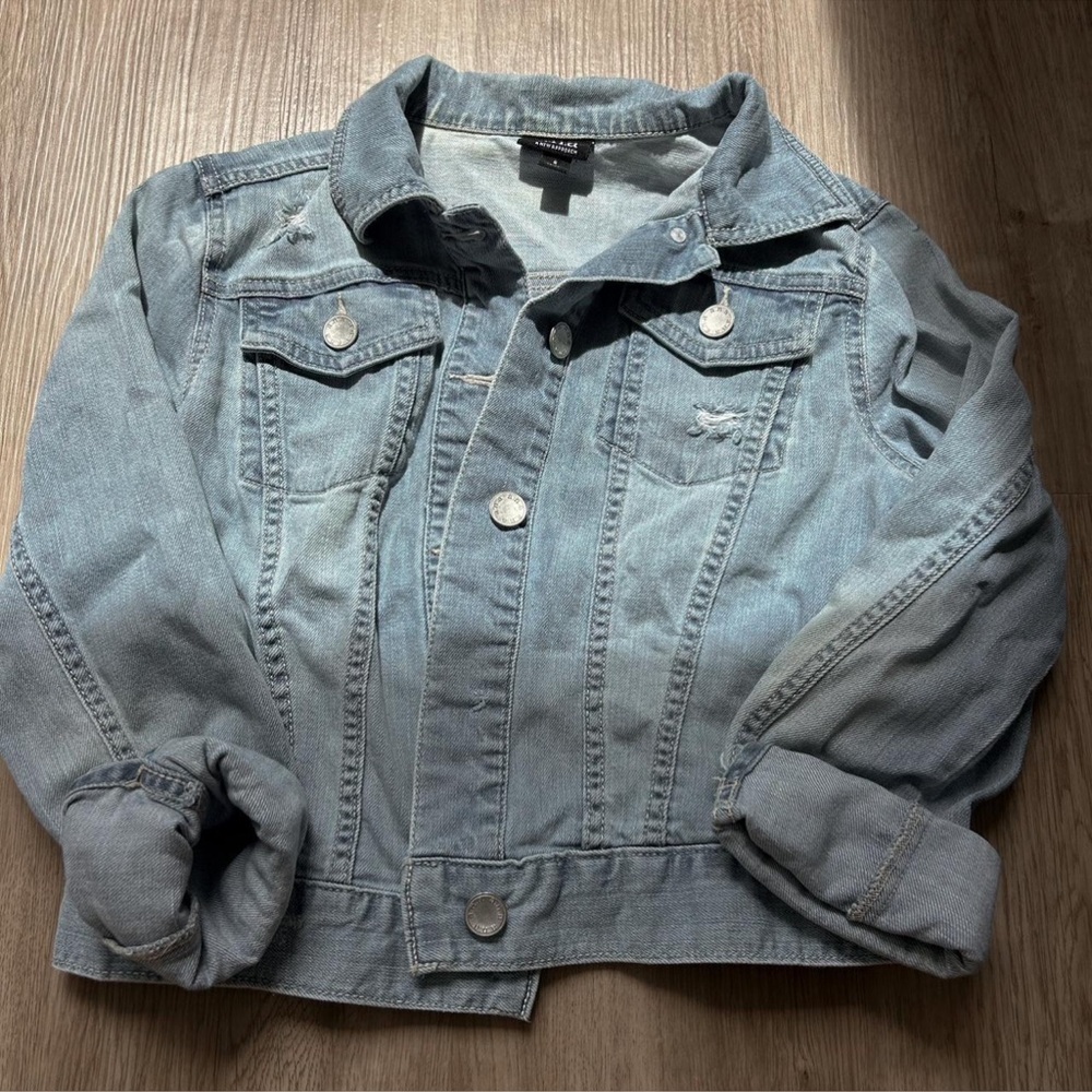 a.n.a Light Blue Denim Jacket